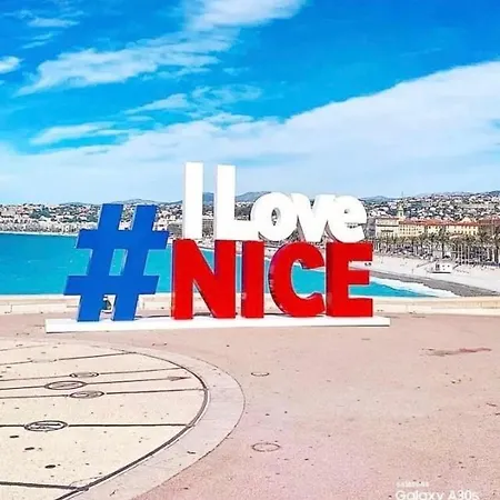 Lägenhet Hyper Centre - Charming Duplex - Luxury - Reversible Air Conditioning - 10 Mins From Place Massena Nice