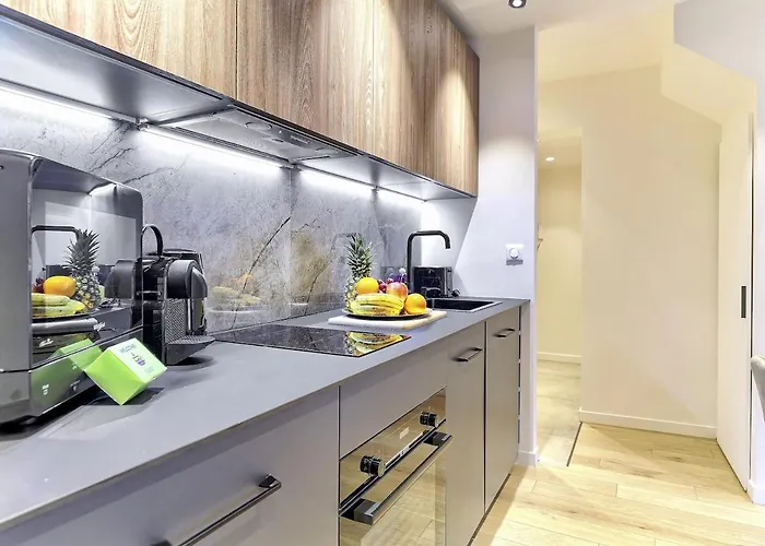 Hyper Centre - Charming Duplex - Luxury - Reversible Air Conditioning - 10 Mins From Place Massena Nice