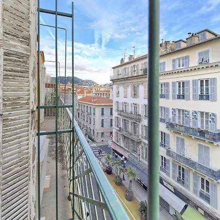 Hyper Centre - Charming Duplex - Luxury - Reversible Air Conditioning - 10 Mins From Place Massena Nizza